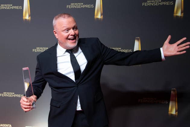 Preistraeger Stefan RAAB Verleihung des Deutschen Fernsehpreises, Der Deutsche Fernsehpreis 2026, Deutscher Fernsehpreis 2026 im Confex Koeln, am 09.09.2025.