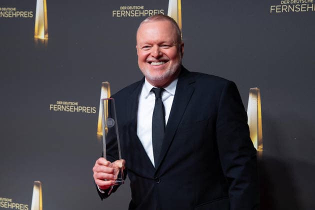 Preistraeger Stefan RAAB Verleihung des Deutschen Fernsehpreises, Der Deutsche Fernsehpreis 2026, Deutscher Fernsehpreis 2026 im Confex Koeln, am 09.09.2025.