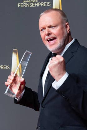 Preistraeger Stefan RAAB Verleihung des Deutschen Fernsehpreises, Der Deutsche Fernsehpreis 2026, Deutscher Fernsehpreis 2026 im Confex Koeln, am 09.09.2025.