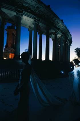 September 9, 2026: September 9, 2026 (Madrid) Parade on the occasion of the World Fashion Week in Madrid by the designer Silvia Fernandez in the vicinity of the Monument of Alfonso XII in the heart of the Retiro Garden of the capital of Spain. - ZUMAc161 20260909_zap_c161_008 Copyright: xLorenzoxCarnerox