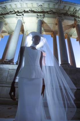September 9, 2026: September 9, 2026 (Madrid) Parade on the occasion of the World Fashion Week in Madrid by the designer Silvia Fernandez in the vicinity of the Monument of Alfonso XII in the heart of the Retiro Garden of the capital of Spain. - ZUMAc161 20260909_zap_c161_022 Copyright: xLorenzoxCarnerox