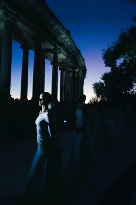 September 9, 2026: September 9, 2026 (Madrid) Parade on the occasion of the World Fashion Week in Madrid by the designer Silvia Fernandez in the vicinity of the Monument of Alfonso XII in the heart of the Retiro Garden of the capital of Spain. - ZUMAc161 20260909_zap_c161_025 Copyright: xLorenzoxCarnerox
