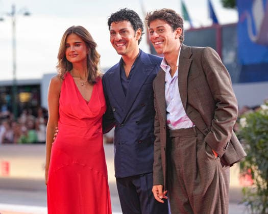 Martina Ferragamo, Simone Coppo, and Francesco Centorame attending the screening of *Un Bon Petit Soldat* during the 83rd Venice International Film Festival on September 9, 2026, in Venice, Italy; Lucia Sabatelli, Venice, Italy  Copyright: xLuciaxSabatellix xBestimagexLuciaxSabatellix xBestimagex