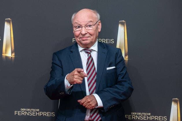 Hans-Joachim HEIST, Schauspieler, Roter Teppich, Red Carpet Show, Ankunft, arrival, Verleihung des Deutschen Fernsehpreises, Der Deutsche Fernsehpreis 2026, Deutscher Fernsehpreis 2026 im Confex Koeln, am 09.09.2025.