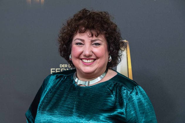 Meltem KAPTAN, Schauspielerin, Roter Teppich, Red Carpet Show, Ankunft, arrival, Verleihung des Deutschen Fernsehpreises, Der Deutsche Fernsehpreis 2026, Deutscher Fernsehpreis 2026 im Confex Koeln, am 09.09.2025.