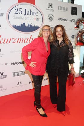 25 Jahre Claudia Schulz PR Hamburg Claudia Schulz, Rebecca Immanuel, 25 Jahre Claudia Schulz PR, Nyx Hotel Hamburg, 09.09.2026 Copyright: xEventpressxBecherx