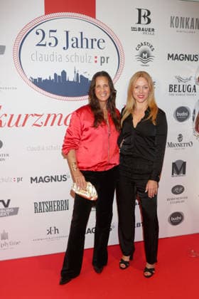 25 Jahre Claudia Schulz PR Hamburg Dana Schweiger, Esther Roling, 25 Jahre Claudia Schulz PR, Nyx Hotel Hamburg, 09.09.2026 Copyright: xEventpressxBecherx