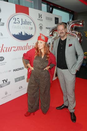 25 Jahre Claudia Schulz PR Hamburg Gabriela Gottschalk, Jens Biermann, 25 Jahre Claudia Schulz PR, Nyx Hotel Hamburg, 09.09.2026 Copyright: xEventpressxBecherx