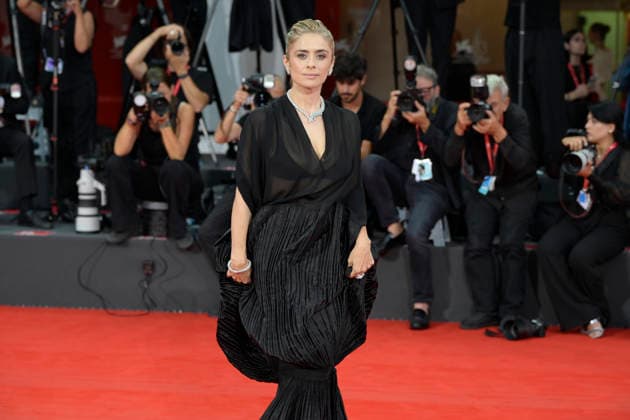 September 9, 2026, Venice Lido, Italy: Greta Scarano attends the red carpet of movie Un bon petit soldat during the 83rd Venice Film Festival at Palazzo del cinema. Venice Lido Italy - ZUMAs197 20260909_aaa_s197_489 Copyright: xMarioxCartellix