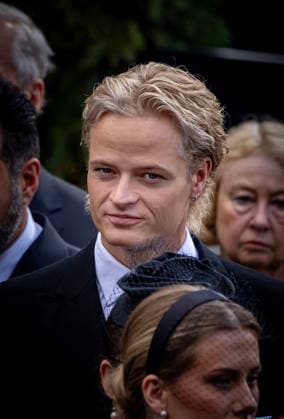 09-09-2026 Funeral of King Harald of Norway during a royal procession from the Royal Palace Chapel to the Cathedral in Oslo. Marius Borg Hoiby Â  Copyright: xPPEx