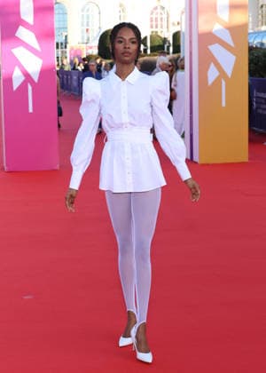 Sharahya Carter on the red carpet at the 52nd edition of the Deauville American Film Festival on September 9, 2026. Denis Guignebourg, Bestimage. Red carpet for the 52nd edition of the Deauville American Film Festival on September 9, 2026. Deauville, France  Copyright: xDenisxGuignebourgx xBestimagexDenisxGuignebourgx xBestimagex