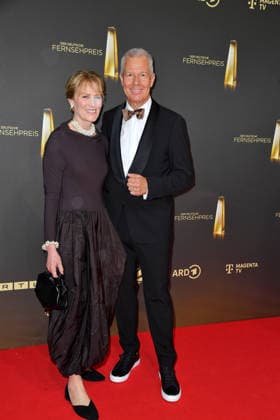Carol Kloeppel und Peter Kloeppel bei der Verleihung des Deutschen Fernsehpreis im Confex Center in Köln am 09.09.2026