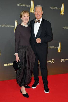 Carol Kloeppel und Peter Kloeppel bei der Verleihung des Deutschen Fernsehpreis im Confex Center in Köln am 09.09.2026