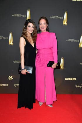 Linda Zervakis und Natalia Wörner bei der Verleihung des Deutschen Fernsehpreis im Confex Center in Köln am 09.09.2026