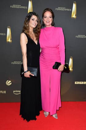 Linda Zervakis und Natalia Wörner bei der Verleihung des Deutschen Fernsehpreis im Confex Center in Köln am 09.09.2026