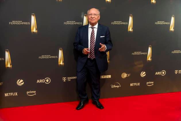 ABB FERNSEHPREIS- Hans-Joachim Heist Schauspieler zu Gast auf dem roten Teppich bei der Gala zr verleihung des Der Deutsche Fernsehpreis 2026 im Confex Center am 09.09.2026 in Koeln NRW Deutschland