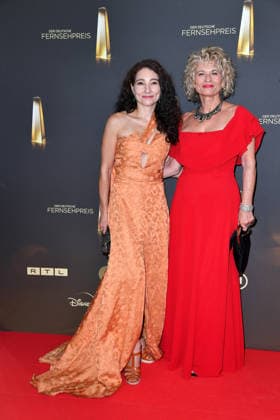 Janina Elkin und Gabrielle Scharnitzky bei der Verleihung des Deutschen Fernsehpreis im Confex Center in Köln am 09.09.2026