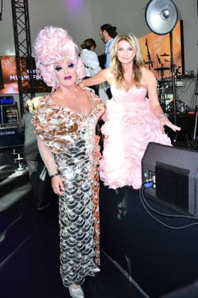 Olivia Jones und Frauke Ludowig bei der Verleihung des Deutschen Fernsehpreis im Confex Center in Köln am 09.09.2026