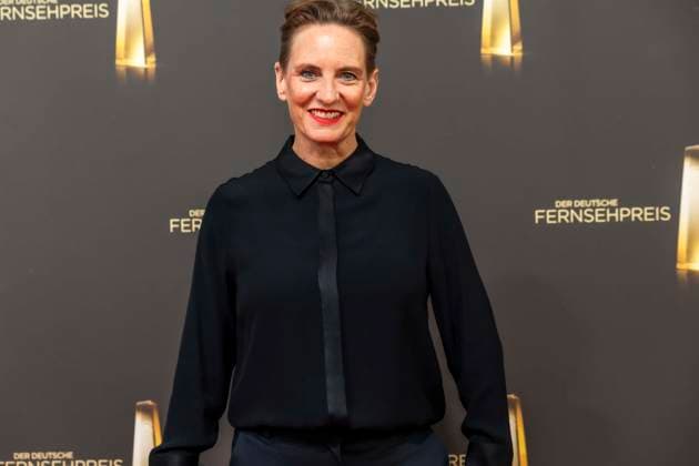 ABB FERNSEHPREIS- Okka Gundel Sport Moderatorin zu Gast auf dem roten Teppich bei der Gala zr verleihung des Der Deutsche Fernsehpreis 2026 im Confex Center am 09.09.2026 in Koeln NRW Deutschland