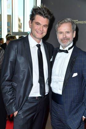 Lutz van der Horst und Matthias Matschke bei der Verleihung des Deutschen Fernsehpreis im Confex Center in Köln am 09.09.2026