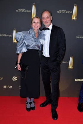 Christine Sommer mit Ehemann Martin Brambach bei der Verleihung des Deutschen Fernsehpreis im Confex Center in Köln am 09.09.2026