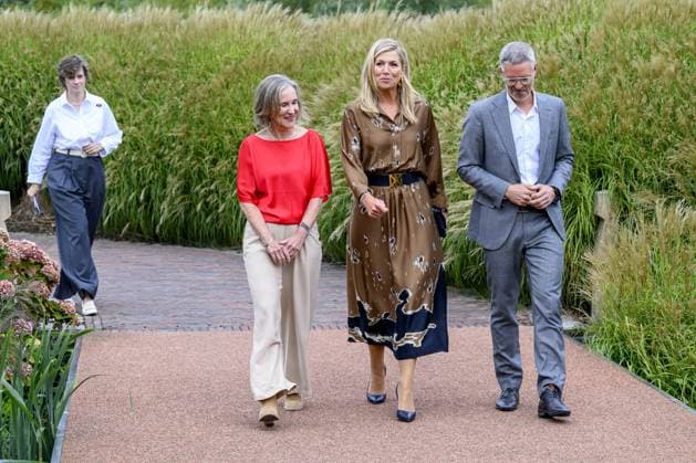 Nieuwegein, The Netherlands, 2026-09-10 10:58:54 NIEUWEGEIN, 10-09-2026, Green Village Queen Maxima attends a symposium of the national Care Evaluation and Appropriate Use (ZE&GG) program in Nieuwegein. Less is More is a movement that contributes to appropriate care in the Netherlands. PHOTO: NLBeeld Patrick van Emst Credit: NL Beeld Patrick van Emst  Copyright: xx x
