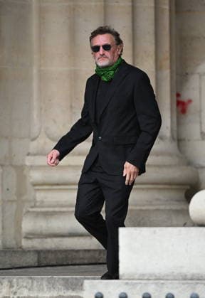 Jean-Paul Rappeneau Funeral - Paris Jean-Paul Rouve during the funeral of Jean-Paul Rappeneau, French director and screenwriter, at the Saint-Sulpice church in Paris, France, on September 10, 2026. The director of Cyrano de Bergerac, Jean-Paul Rappeneau, has died at the age of 94. Photo by Eliot Blondet ABACAPRESS.COM Paris France  Copyright: xBlondetxEliot ABACAx