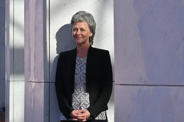 PRIME MINISTERS LITERARY AWARDS, Author Kate Wild poses for a photograph for the 2026 Prime Minister™s Literary Awards at Parliament House in Canberra, Thursday, September 10, 2026. ( NO ARCHIVING CANBERRA AUSTRALIAN CAPITAL TERRITORY AUSTRALIA  Copyright: xMICKxTSIKASx 20260910170726586400