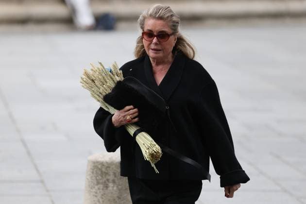 Funeral of Jean Paul Rappeneau PHOTOPQR LE PARISIEN Arnaud DUMONTIER Staff Paris September 10, 2026 Paris Thursday, September 10, 2026 Funeral of director Jean Paul Rappeneau at the Church of Saint Sulpice Catherine Deneuve Photo LP Arnaud Dumontier: Funeral ceremony for French film director and screenwriter Jean Paul Rappeneau at the Church of Saint Sulpice in Paris on September 10, 2026 Local Caption LP Arnaud DUMONTIER Paris 75 France  Copyright: xPHOTOPQR LExPARISIEN MAXPPPxLP ArnaudxDUMONTIERx(Staff)x 20260910LPA2261 20260910LPA2261