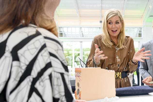 Queen Maxima Attends Less Is More Symposium - Netherlands Queen Máxima of the Netherlands attends the Less is More symposium, a movement promoting appropriate care in the Netherlands, during an event organized by the national Care Evaluation and Appropriate Use (ZE&GG) program at Green Village in Nieuwegein, Netherlands on September 10, 2026. Photo by Bruno Press ABACAPRESS.COM Nieuwegein Netherlands  Copyright: xBrunoxPress ABACAx