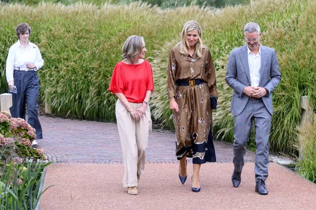 Queen Maxima Attends Less Is More Symposium - Netherlands Queen Máxima of the Netherlands attends the Less is More symposium during the national Care Evaluation and Appropriate Use (ZE&GG) program at Green Village in Nieuwegein, Netherlands on September 10, 2026. Photo by Bruno Press ABACAPRESS.COM Nieuwegein Netherlands  Copyright: xBrunoxPress ABACAx