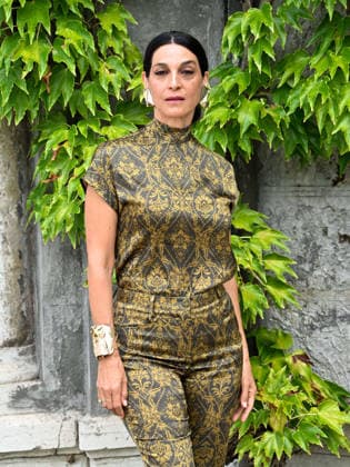 IPA88348338 - Venice, 83rd Venice International Film Festival 2026 - Day 9. Arrivals at the Hotel Excelsior pier. Pictured: Donatella Finocchiaro  Copyright: xSimonexComix xPoolxPhotoxEventsx08x IPA88348338