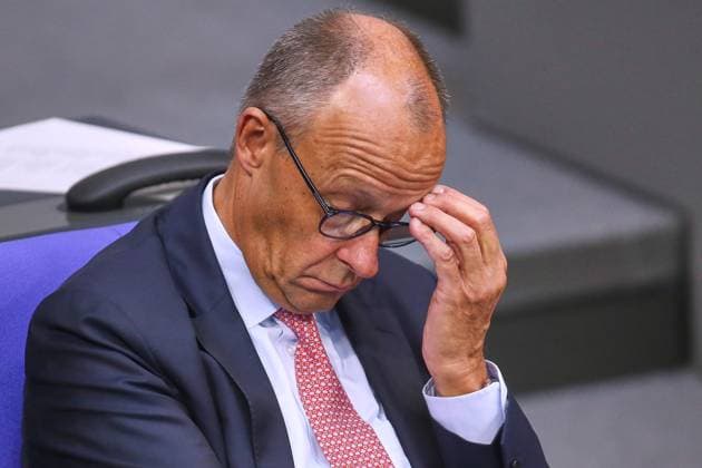 News Bilder des Tages Berlin, Deutschland, 10.09.2026: Deutscher Bundestag: 93. Bundestagssitzung - Haushaltswoche: Bundeskanzler Friedrich Merz (CDU) Copyright: xdtsxNachrichtenagenturx dts_133902