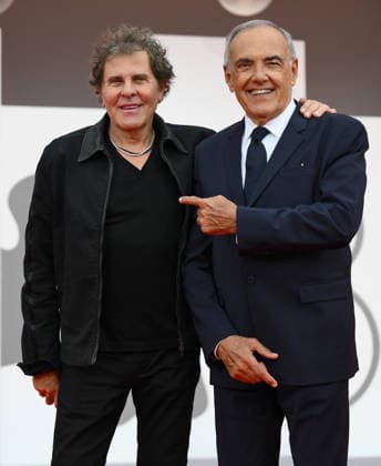 September 10, 2026, Venice, ITALY: Italian clothing designer Renzo Rosso (L) and Festival director Alberto Barbera arrive for the premiere of Be Brave during the 83rd Venice Film Festival in Venice, Italy, 10 September 2026. The movie is presented out of competition at the festival running from 02 to 12 September 2026 ANSA ETTORE FERRARI. Venice ITALY  - ZUMAa110 20260910_zaf_a110_013 Copyright: xEttorexFerrarix