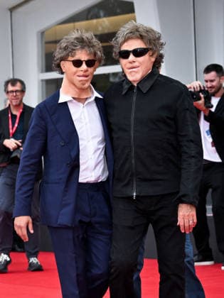 IPA88356614 - Venice, 83rd Venice International Film Festival 2026 - Night 9. Red Carpet for the film Be Brave. Pictured: Roberto Beragnoli, Lorenzo Mieli, Renzo Rosso, Francesco Carrozzini, and Marco Pianigiani  Copyright: xSimonexComix xPoolxPhotoxEventsx08x IPA88356614