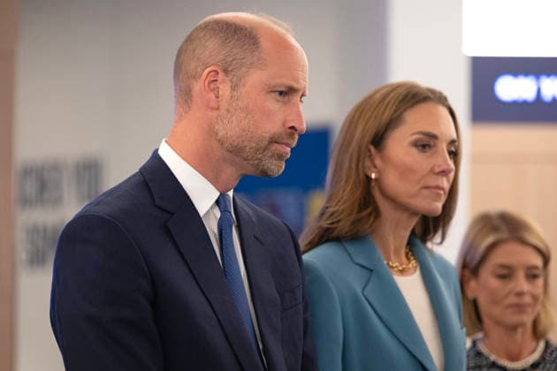 . 10 09 2026. Liverpool, United Kingdom. Prince William and Kate Middleton , the Prince and Princess of Wales, at a suicide prevention event at Everton Football Club in Liverpool, United Kingdom.  xPoolx xi-Imagesx IIM-26998-0021