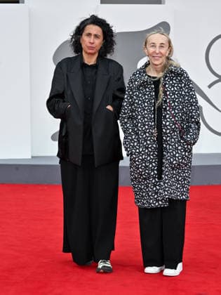 IPA88357380 - Venice, 83rd Venice International Film Festival 2026 - Night 9. Red Carpet for the film Be Brave. Pictured: Carla Sozzani, Sara Sozzani Maino  Copyright: xSimonexComix xPoolxPhotoxEventsx08x IPA88357380