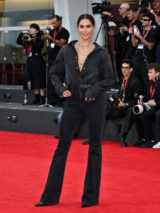 IPA88357406 - Venice, 83rd Venice International Film Festival 2026 - Night 9. Red Carpet for the film Be Brave. Pictured: Melissa Satta  Copyright: xSimonexComix xPoolxPhotoxEventsx08x IPA88357406