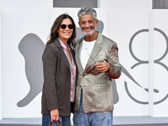 IPA88357475 - Venice, 83rd Venice International Film Festival 2026 - Night 9. Red Carpet for the film Be Brave. Pictured: Rosario Fiorello, Susanna Biondo  Copyright: xSimonexComix xPoolxPhotoxEventsx08x IPA88357475