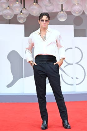 September 10, 2026, Venice, Rome, Italy: Achielle Lauro on the red carpet for the film Be Brave, at the 83rd Venice Film Festival. Venice, September 10, 2026 Venice Italy  - ZUMAa289 20260910_zia_a289_096 Copyright: xMariaxLauraxAntonellix xAgfx