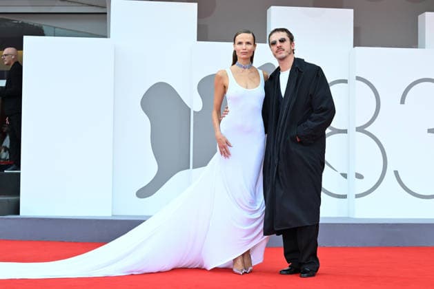 September 10, 2026, Venice, Rome, Italy: Natasha Poly and Glenn Martens on the red carpet for Be Brave, the 83rd Venice Film Festival. Venice, September 10, 2026 Venice Italy  - ZUMAa289 20260910_zia_a289_111 Copyright: xMariaxLauraxAntonellix xAgfx