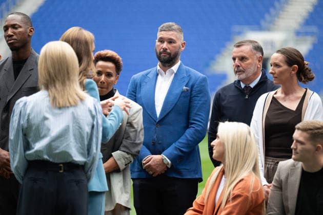 The Prince and Princess of Wales attend the launch of On Your Side: A Suicide Prevention Toolkit for People in Sport The Prince and Princess of Wales attend the launch of On Your Side: A Suicide Prevention Toolkit for People in Sport on World Suicide Prevention Day, at Hill Dickinson Stadium, Liverpool, UK, on the 10th September 2026. Picture by Shirlaine Forrest WPA-Pool Liverpool Hill Dickinson Stadium Merseyside UK  WHA-0831