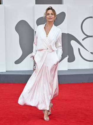 IPA88359529 - Venice, 83rd Venice International Film Festival 2026 - Night 9. Red Carpet for the film Be Brave. Pictured: Stefania Rocca  Copyright: xSimonexComix xPoolxPhotoxEventsx08x IPA88359529