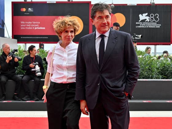 IPA88359825 - Venice, 83rd Venice International Film Festival 2026 - Night 9 - Be Brave red carpet - Pictured: Cecilia Dazzi, Lorenzo Tersi  Copyright: xManuelexMangiarottix xPoolxPhotoxEventsx08x IPA88359825