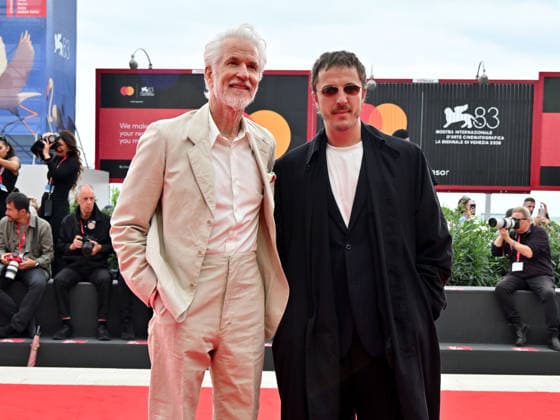 IPA88358823 - Venice, 83rd Venice International Film Festival 2026 - Night 9 - Be Brave red carpet - Pictured: Glenn Martens, Matthew Modine  Copyright: xManuelexMangiarottix xPoolxPhotoxEventsx08x IPA88358823