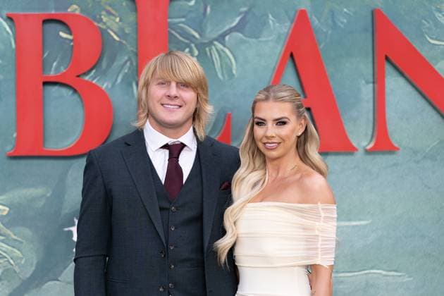 September 10, 2026, London, United Kingdom: Paddy Pimblett and his wife Laura Pimblett attend the World Premiere ofÃ‚ MOBLAND SEASON 2Ã‚ atÃ‚ Odeon Luxe Leicester Square.The cast and celebrity guests attend the red carpet World Premiere ofÃ‚ MOBLAND SEASON 2Ã‚ atÃ‚ Odeon Luxe in Leicester Square London United Kingdom - ZUMAs197 20260910_aaa_s197_224 Copyright: xPhilxLewisx