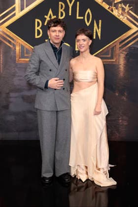 Christian Friedel und Liv Lisa Fries bei der Babylon Berlin finalen 5.. Staffel Serien Premiere am 10.09.2026 im Zoo Palast in Berlin Christian Friedel and Liv Lisa Fries attend the premiere of the fifth and final season of the series Babylon Berlin on September 10, 2026 at Zoo Palast in Berlin, Germany Babylon Berlin finale Staffel Serienpremiere in Berlin