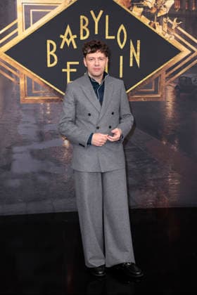 Christian Friedel bei der Babylon Berlin finalen 5.. Staffel Serien Premiere am 10.09.2026 im Zoo Palast in Berlin Christian Friedel attends the premiere of the fifth and final season of the series Babylon Berlin on September 10, 2026 at Zoo Palast in Berlin, Germany Babylon Berlin finale Staffel Serienpremiere in Berlin