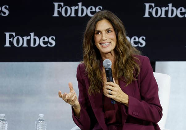 Cindy Crawford speaks at the Forbes Power Women s Summit on Thursday, September 10, 2026 at Jazz at Lincoln Center in New York City.  NYP20260910114 JohnxAngelillo