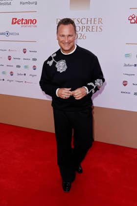 Guido Maria Kretschmer bei der Verleihung Deutscher Radiopreis am 10.09.2026 im Musical Theater an der Elbe in Hamburg Guido Maria Kretschmer arrives for the annual German Radio Awards (Deutscher Radiopreis) ceremony on September 10, 2026 at the Musical Theater an der Elbe in Hamburg, Germany Deutscher Radiopreis Verleihung in Hamburg